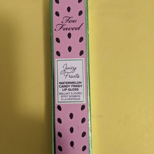 Too faced watermelon candy lipgloss bump and rind